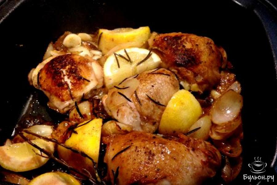 Курица с лимонами