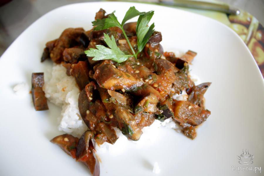 Баклажаны с мясом