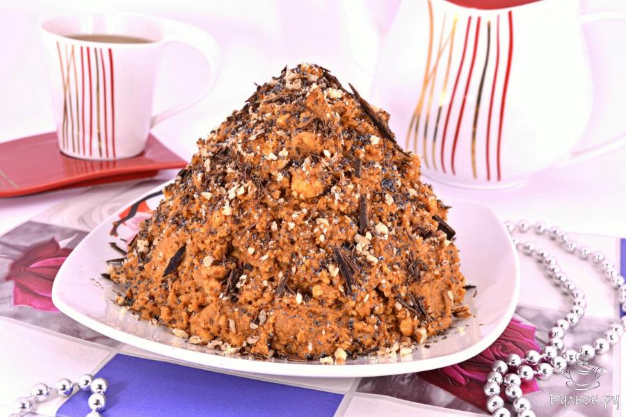 Торт Муравейник из печенья