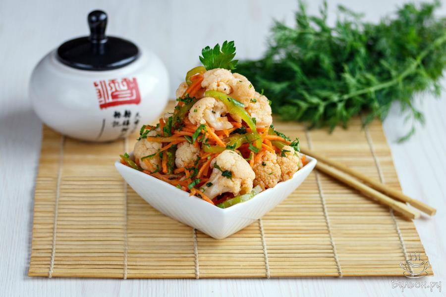 Цветная капуста по-корейски