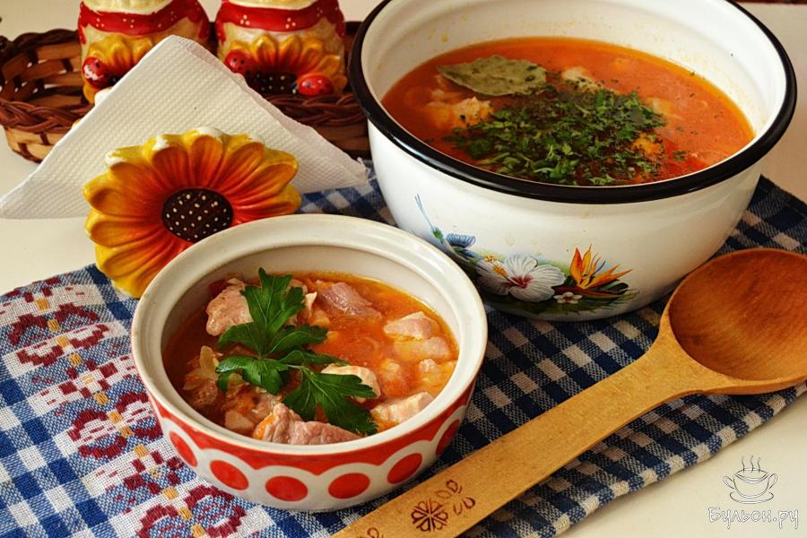 Гуляш из свинины