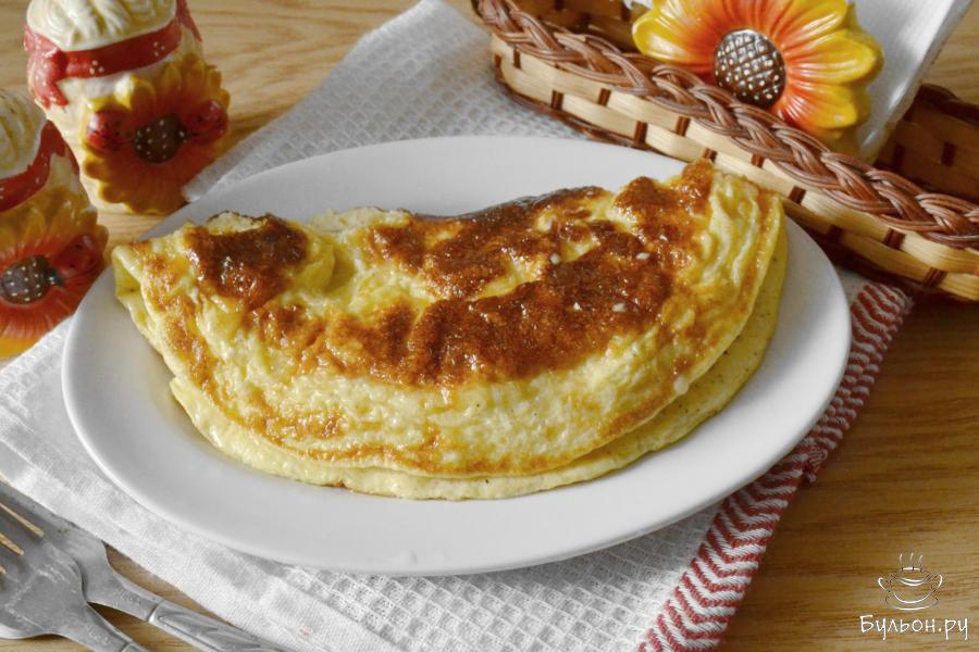 Омлет с сыром в мультиварке