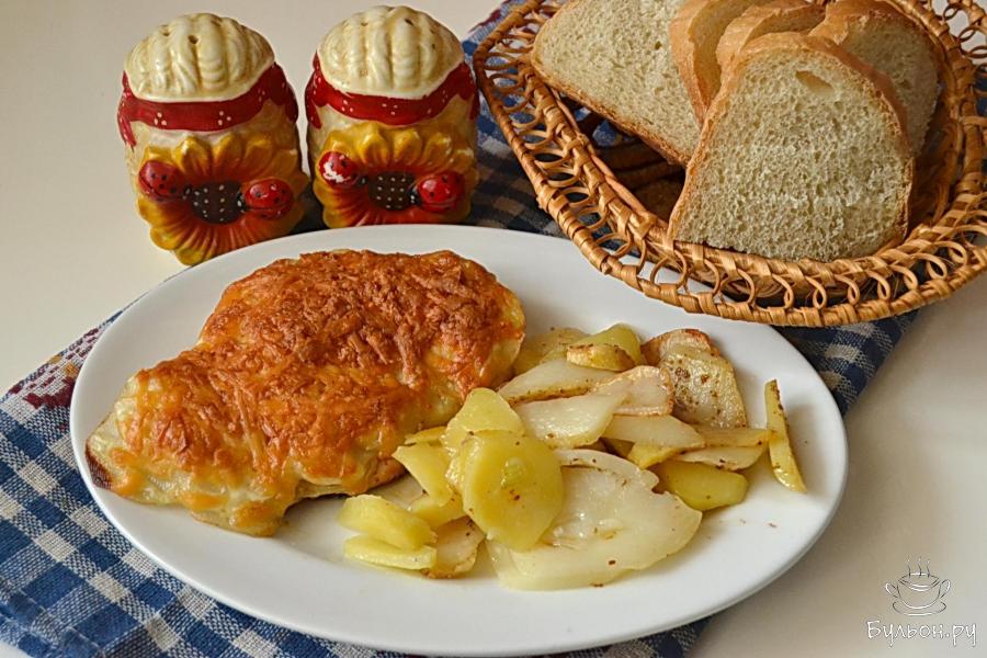 Мясо по-французски из куриного филе