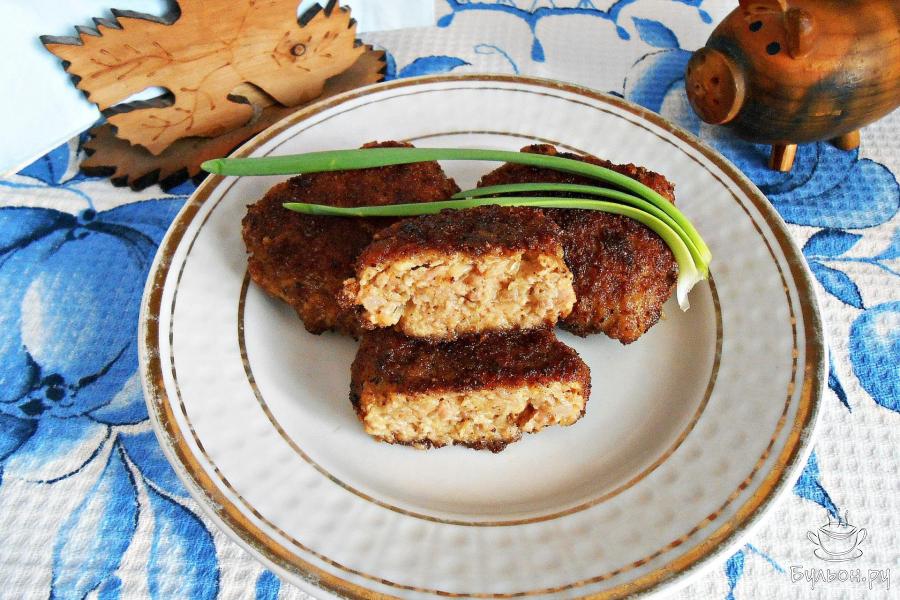 Говяжьи котлеты с сыром