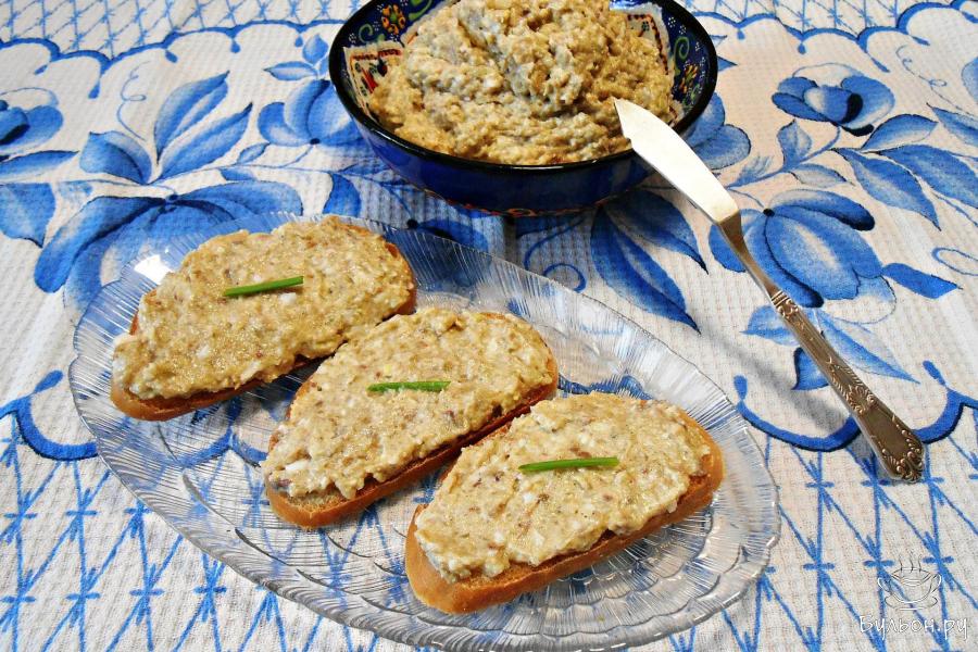 Форшмак из сельди с яблоком