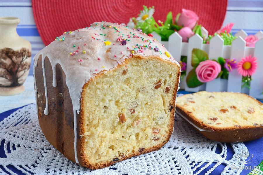 Кулич в хлебопечке