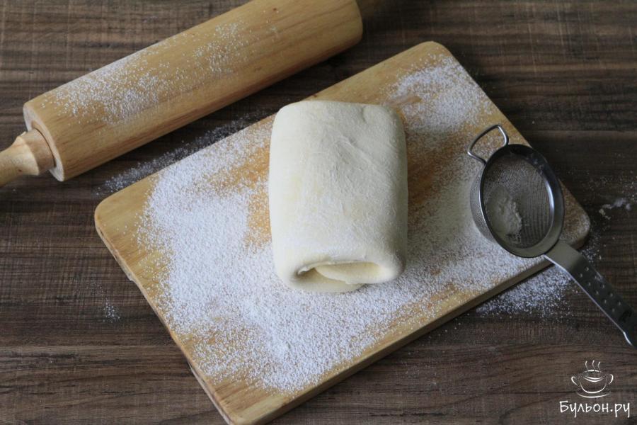 Бездрожжевое слоеное тесто