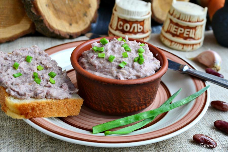 Паштет из фасоли