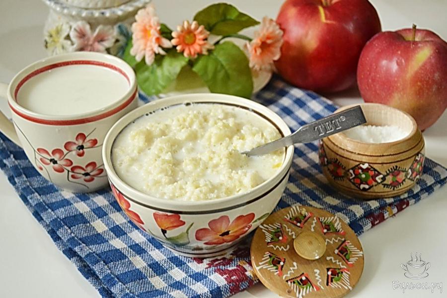 Пшенная каша на молоке
