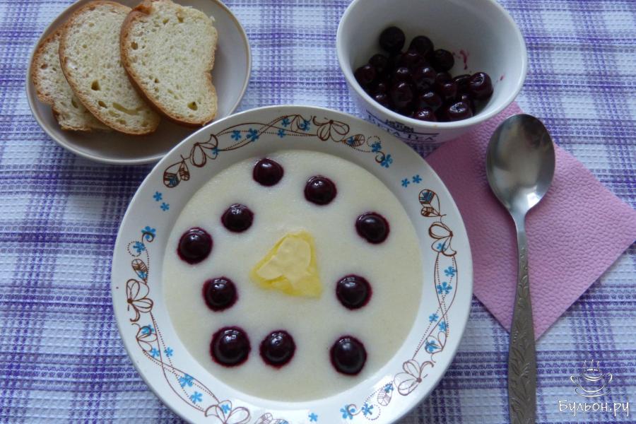 Каша манная на молоке для детей