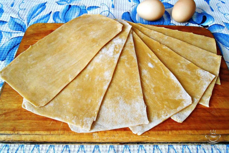 Домашние листы для лазаньи