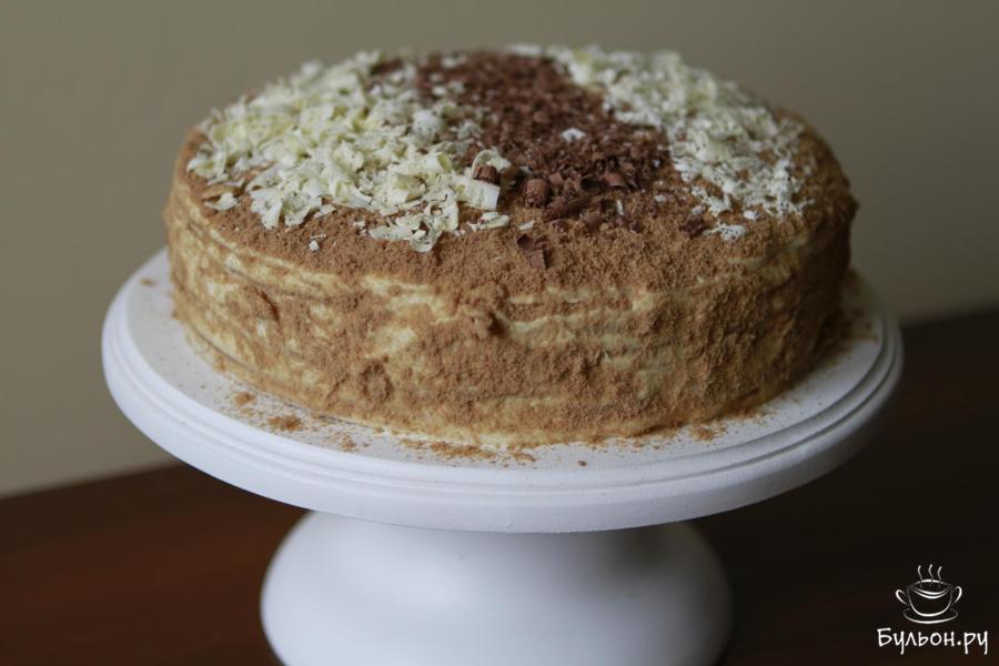 Шоколадный медовик