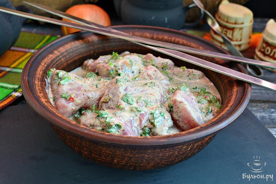 Грузинский маринад для шашлыка из свинины