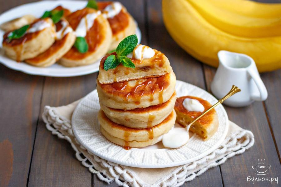 Сырники с бананом