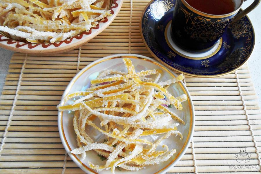 Лимонные цукаты