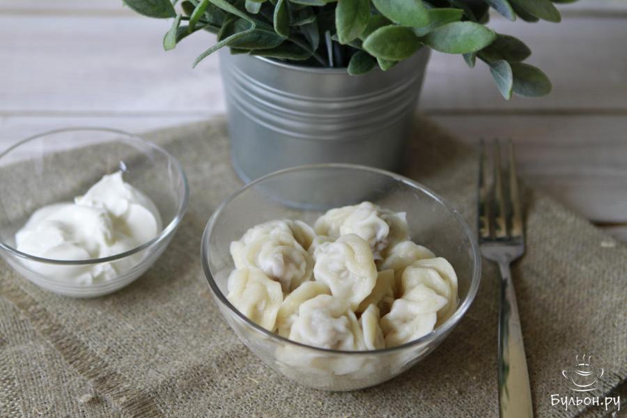 Пельмени сибирские с куриным и говяжьим фаршем