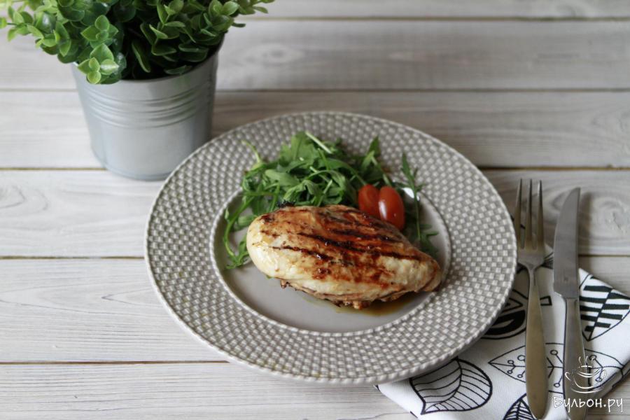 Куриное филе в оливково-медовом соусе