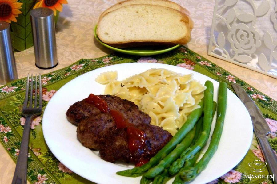 Сочные котлеты из говядины с картошкой