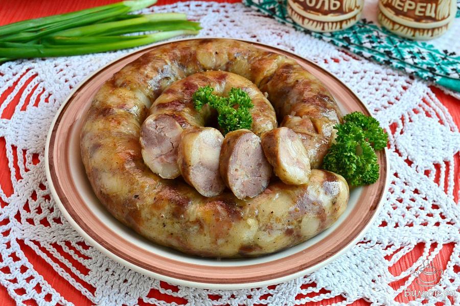 Колбаса домашняя по-украински