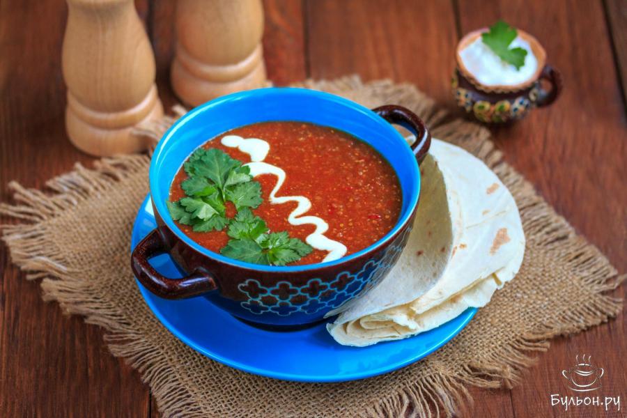 Индийский чечевичный суп