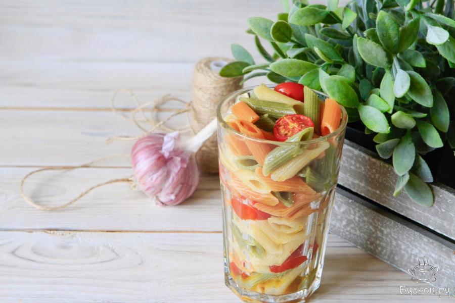 Паста с печеными томатами