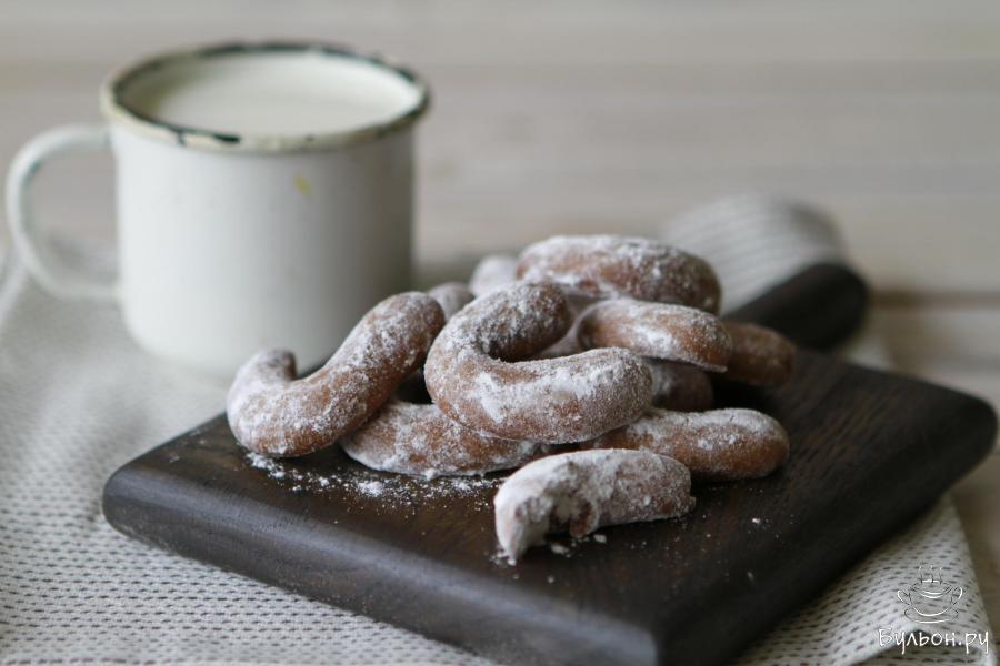 Шоколадные рогалики