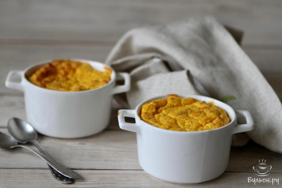 Тыквенное суфле с творогом