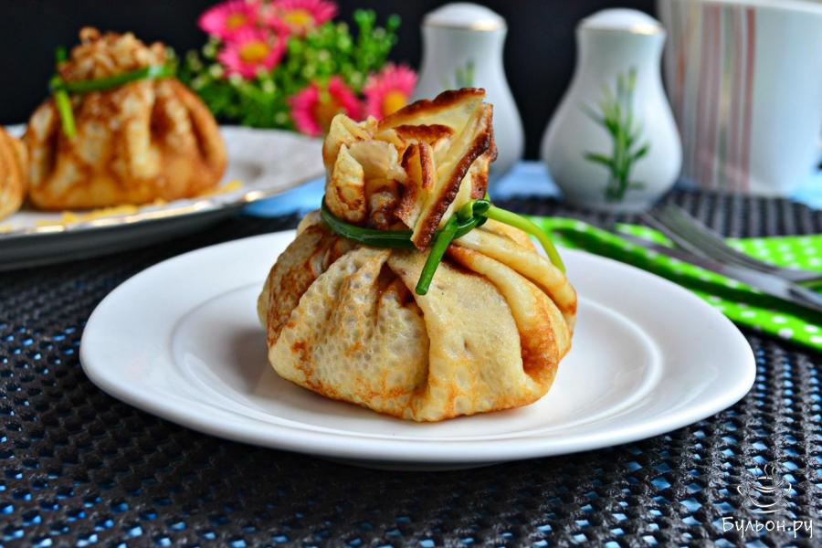 Блинчики с жюльеном