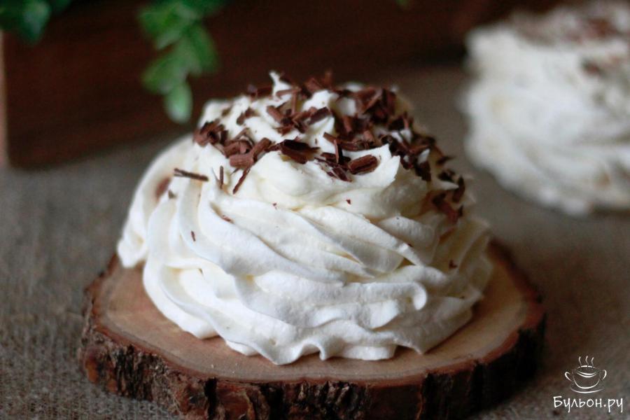 Пирожное Павлова с крем-чиз