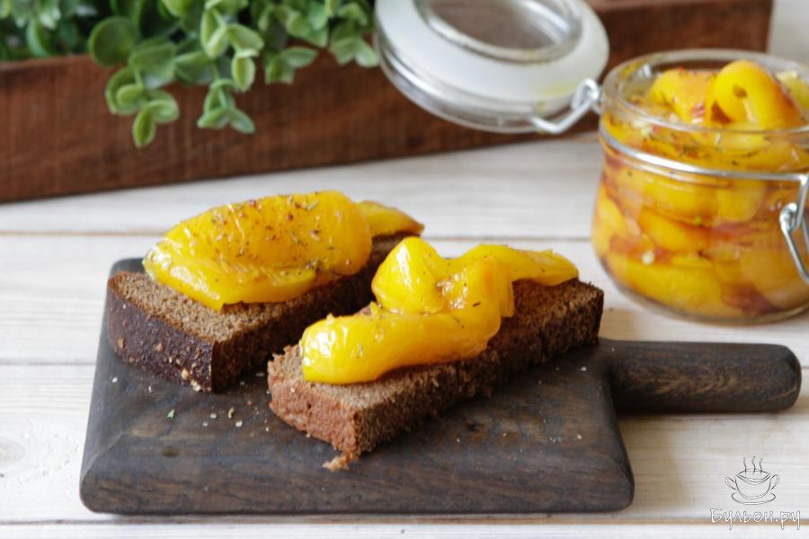 Закуска из желтых перцев