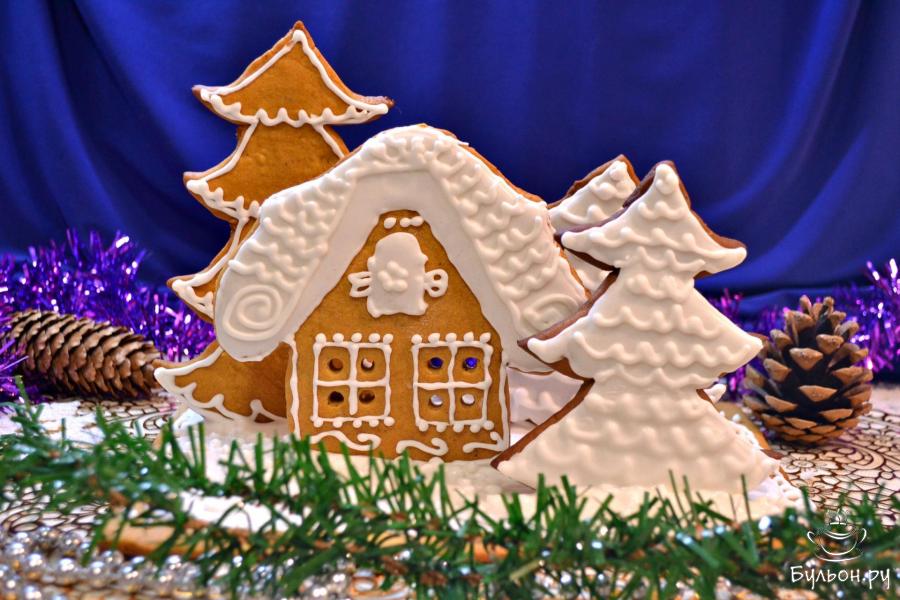 Пряничный домик (упрощенный вариант)