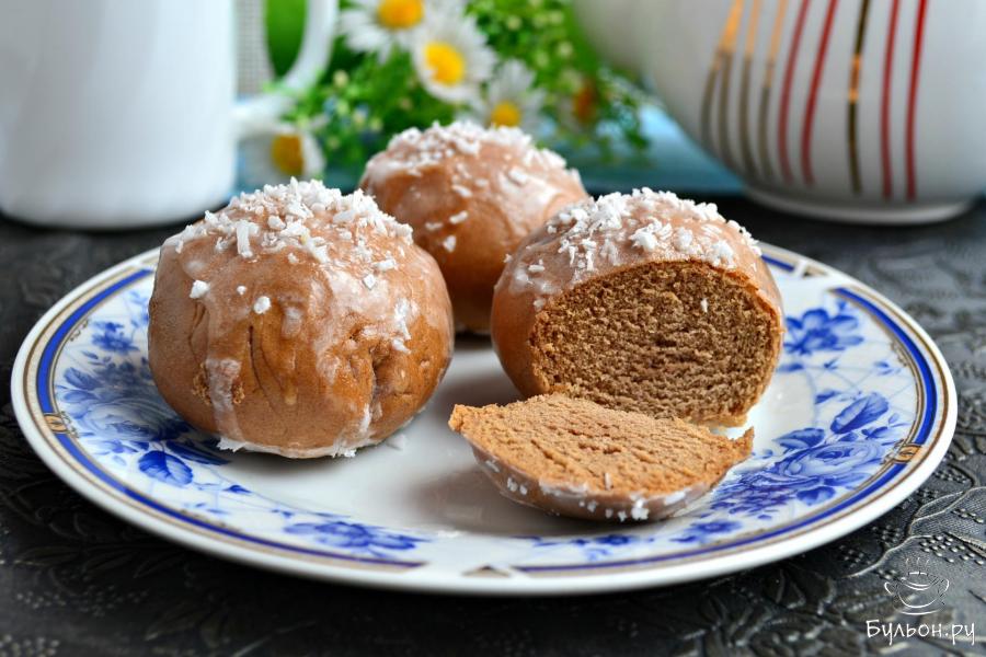 Шоколадные пряники на пару