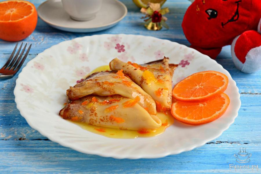 Французские блинчики "Креп Сюзетт"