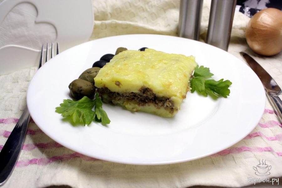 Картофельная запеканка детская