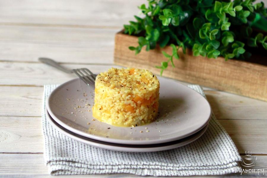 Булгур с тыквой