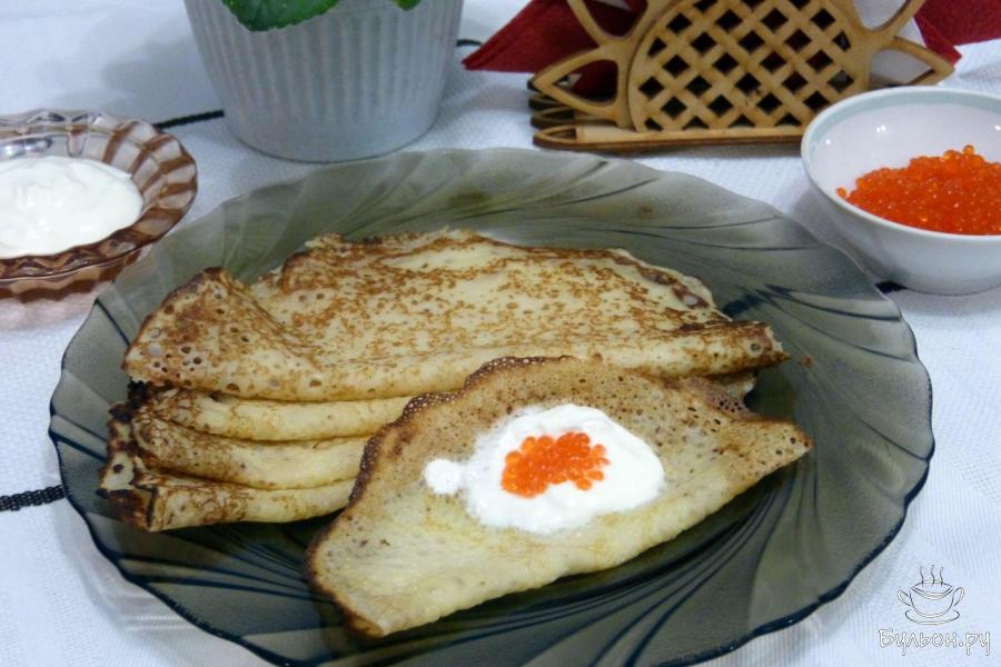 Бездрожжевые "Царские" блины