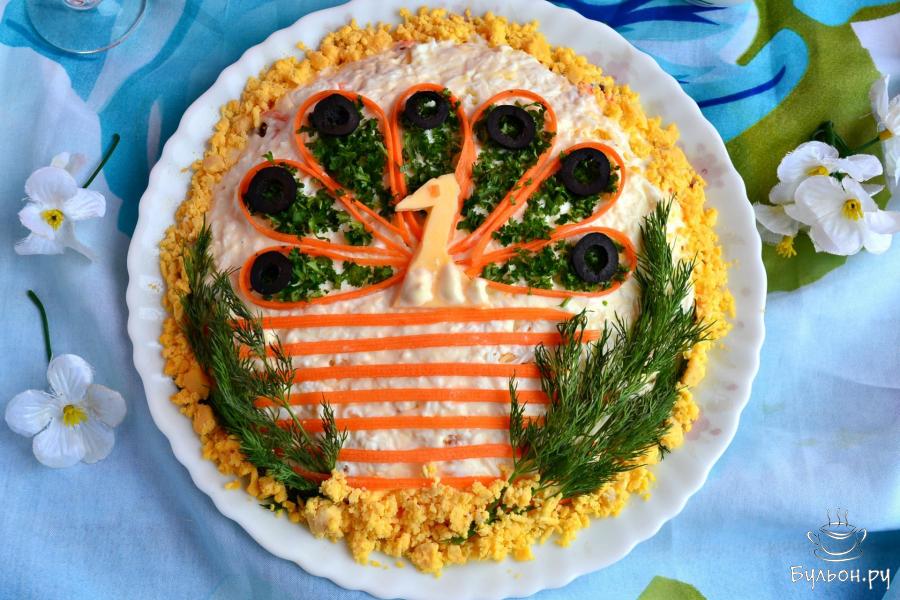 Салат "Жар-птица"