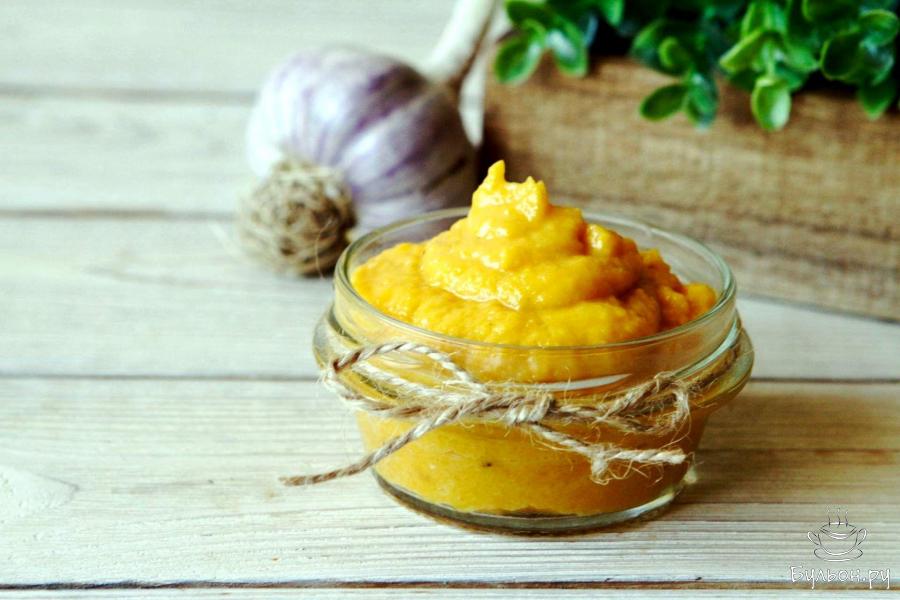 Хумус из запеченной тыквы