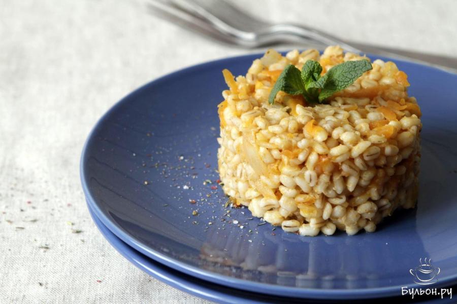 Постная перловая каша