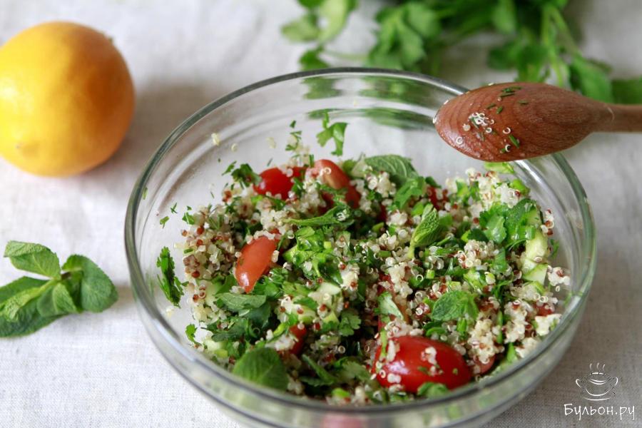 Салат табуле с киноа
