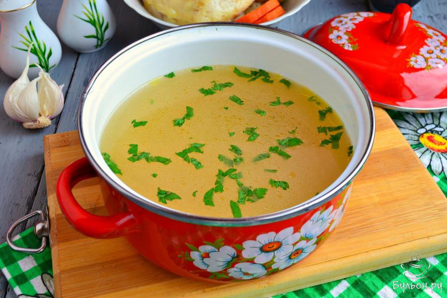 Бульон куриный