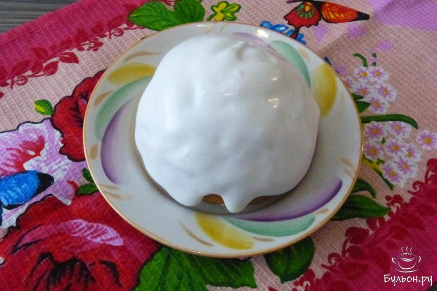 Глазурь для кулича с лимонной кислотой