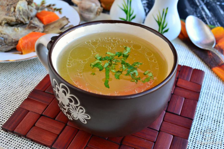Бульон из говядины