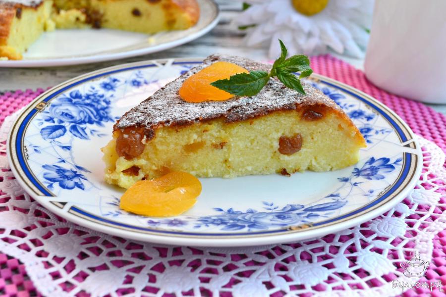 Детская творожная запеканка в мультиварке