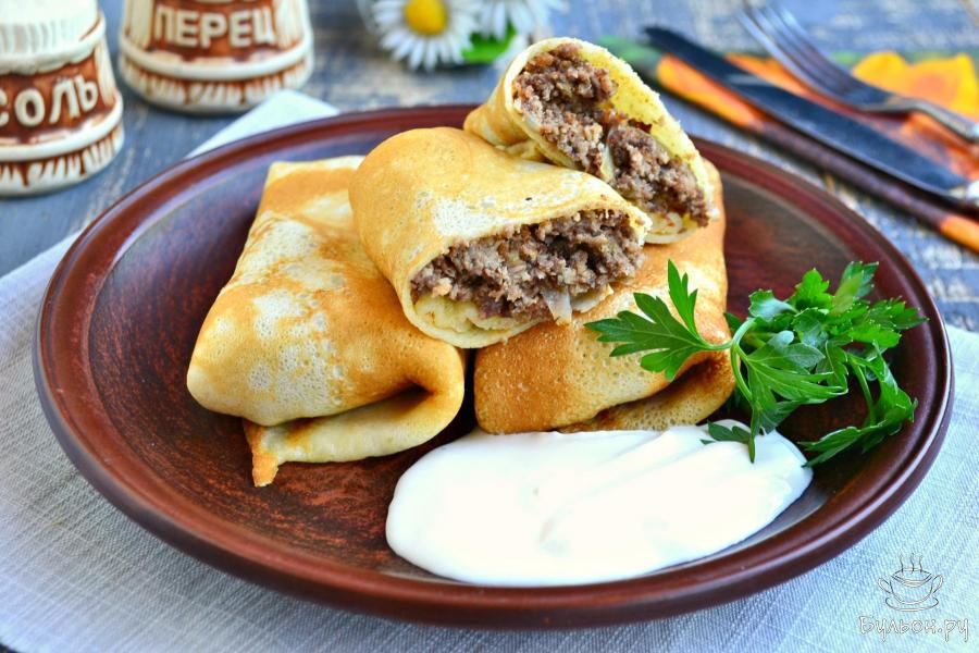 Блинчики с сердцем