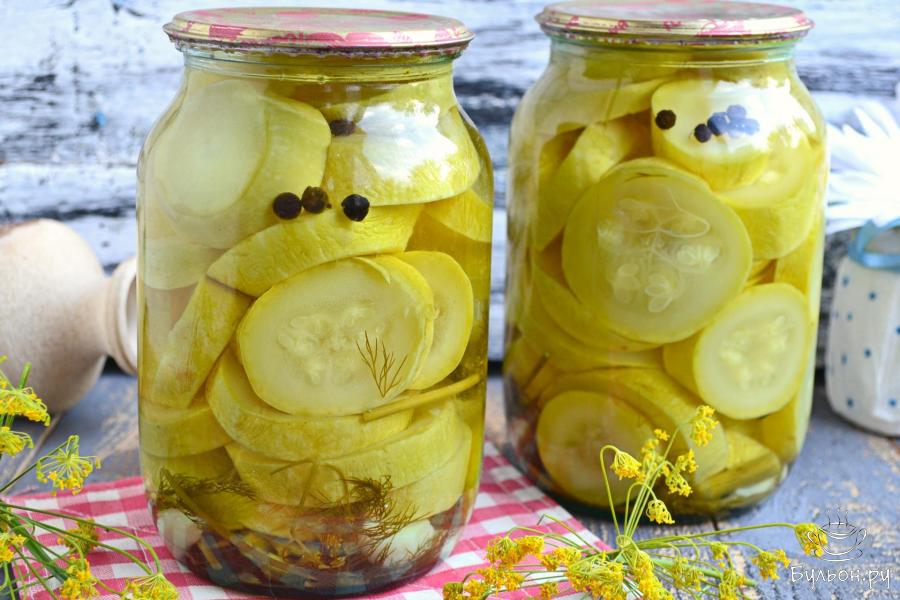 Консервированные кабачки на зиму
