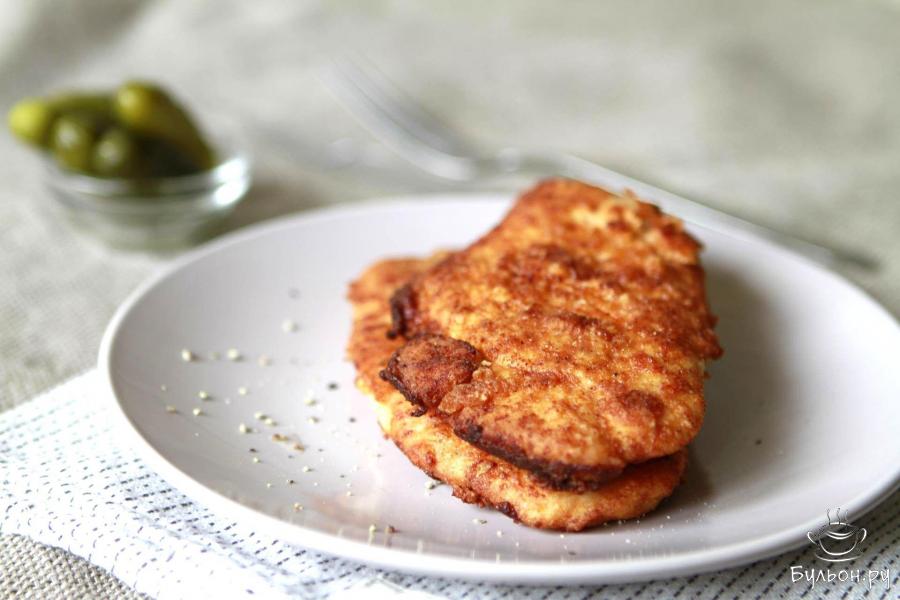 Шницель из индейки