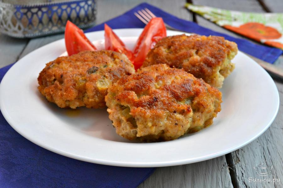 Рубленые котлеты из свинины