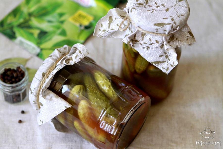 Корнишоны на зиму с кетчупом