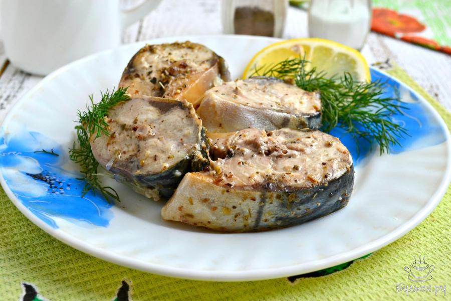 Скумбрия в микроволновке